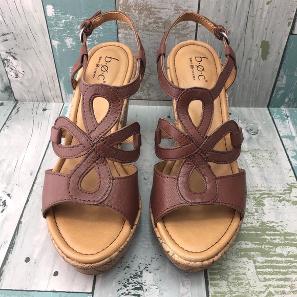 boc Born Concept Jalina Wedge Sandals Size 7 NWT - Picture 4 of 8